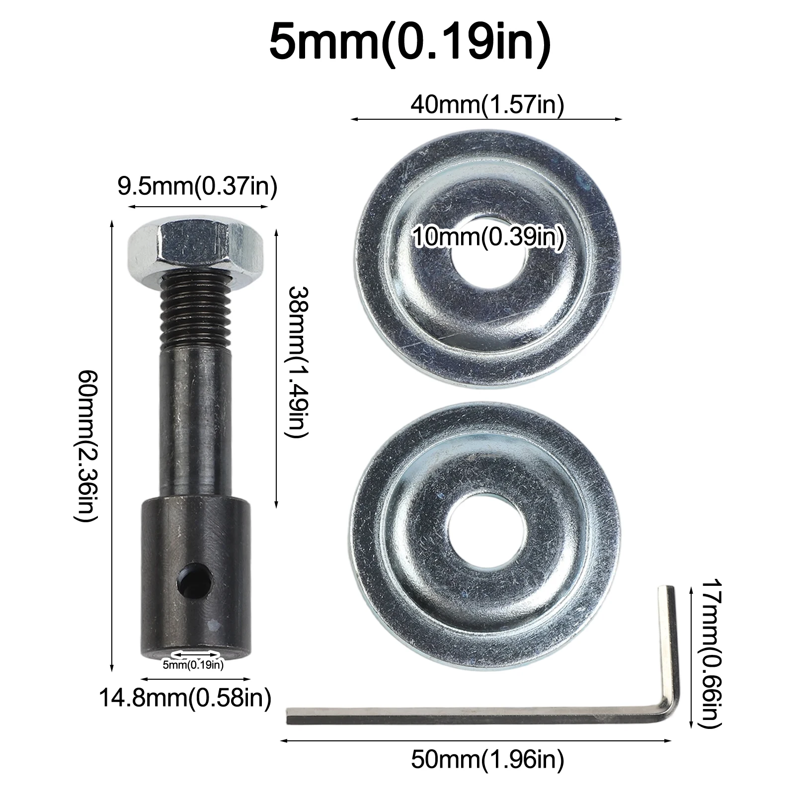 

Комплект адаптеров для шпинделя: удлинитель для электродрели 5-16 мм для приводного вала, для преобразования в шлифовальный станок