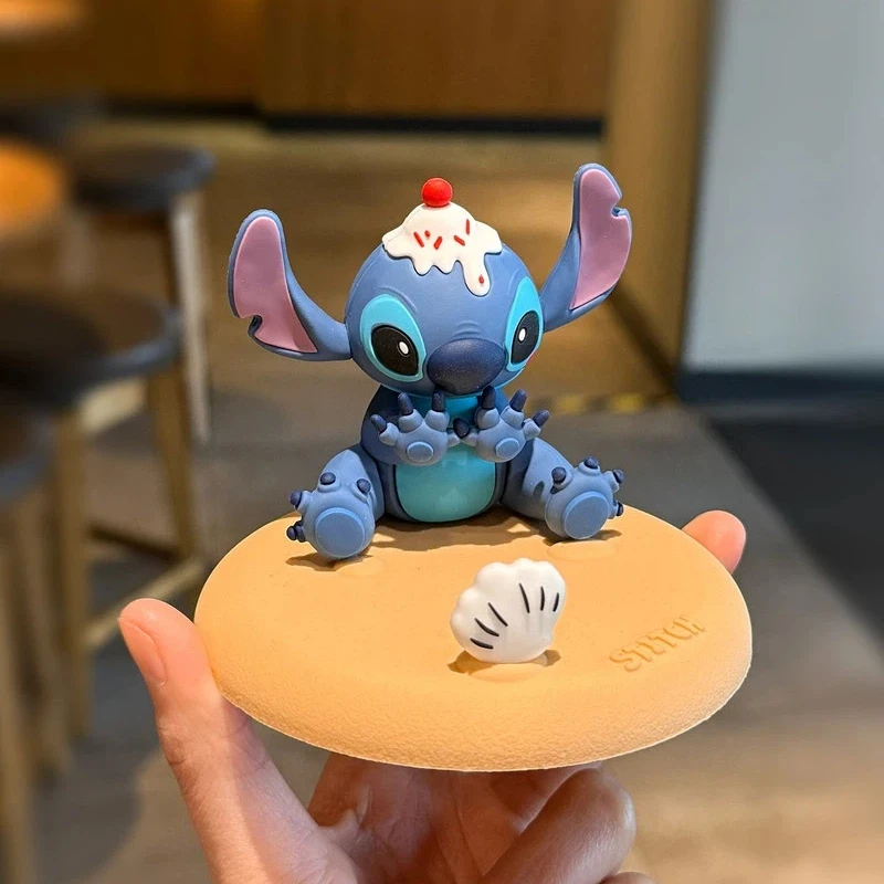 

Настольная подставка для телефона Disney Stitch, милая мультяшная фигурка, для вертикального и горизонтального использования, декоративное украшение, подарок на день рождения для любителей аниме