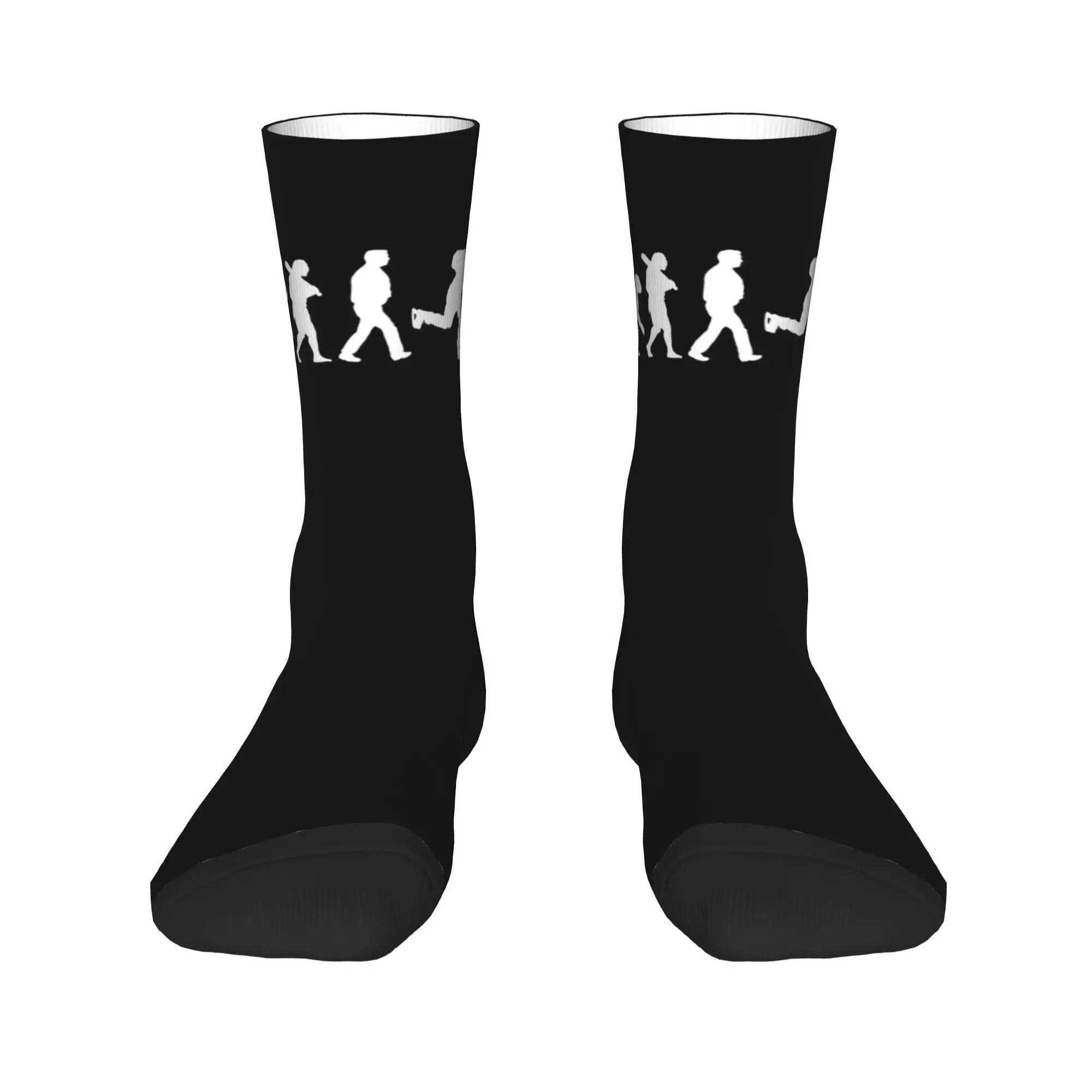 

Хоккейные носки Evolution Harajuku, впитывающие пот чулки, всесезонные длинные носки, аксессуары для унисекс, рождественские подарки