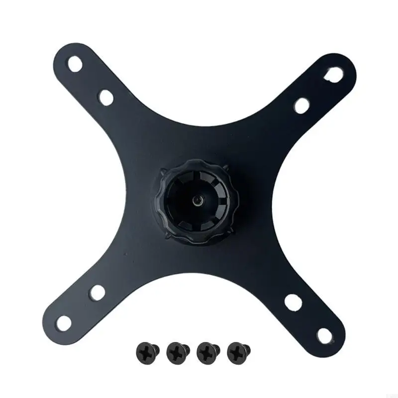 D5BB 데스크톱 스크린 스탠드 어댑터 벽 마운트 암 100x100mm 75x75mm 17mm 볼 헤드 지원 유연한 시청 액세서리