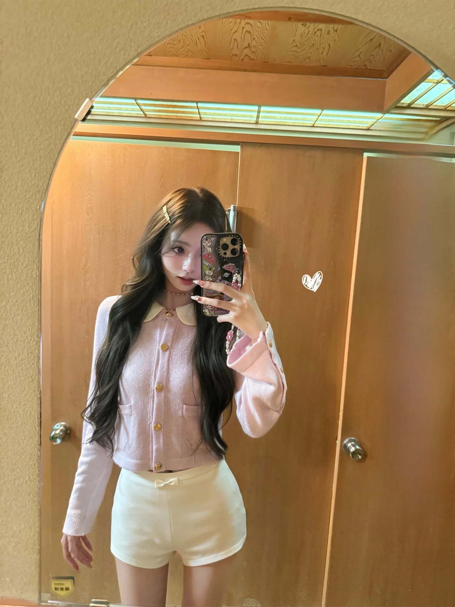 

Soft Bean Milk Knitted Open Cardigan Women's irt Gentle Sle Long Sve Polyester Wool Nylon Blend Casual Wear