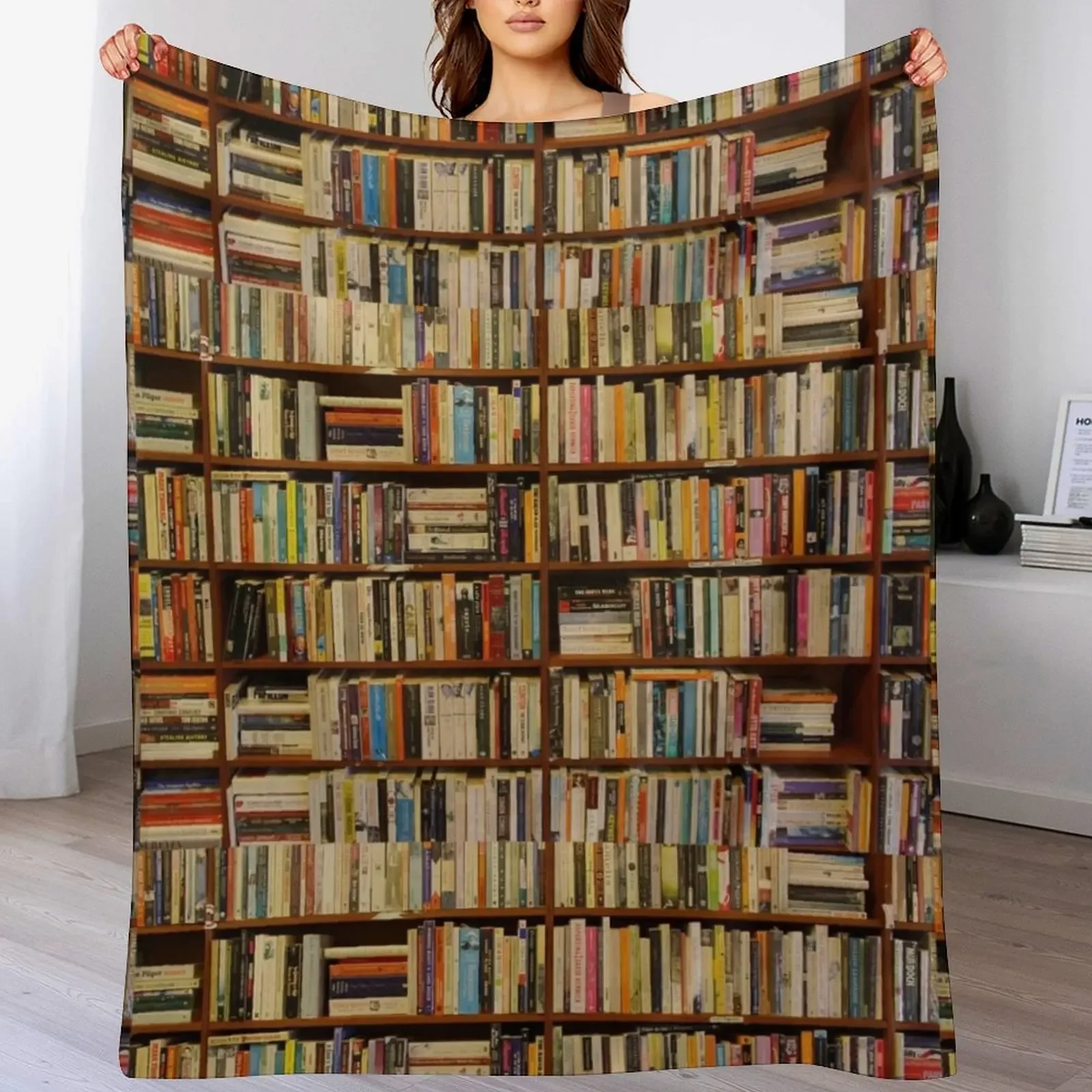 

Bookish Throw Blanket Beautifuls christmas decoration Soft Plaid Flannels Blankets
