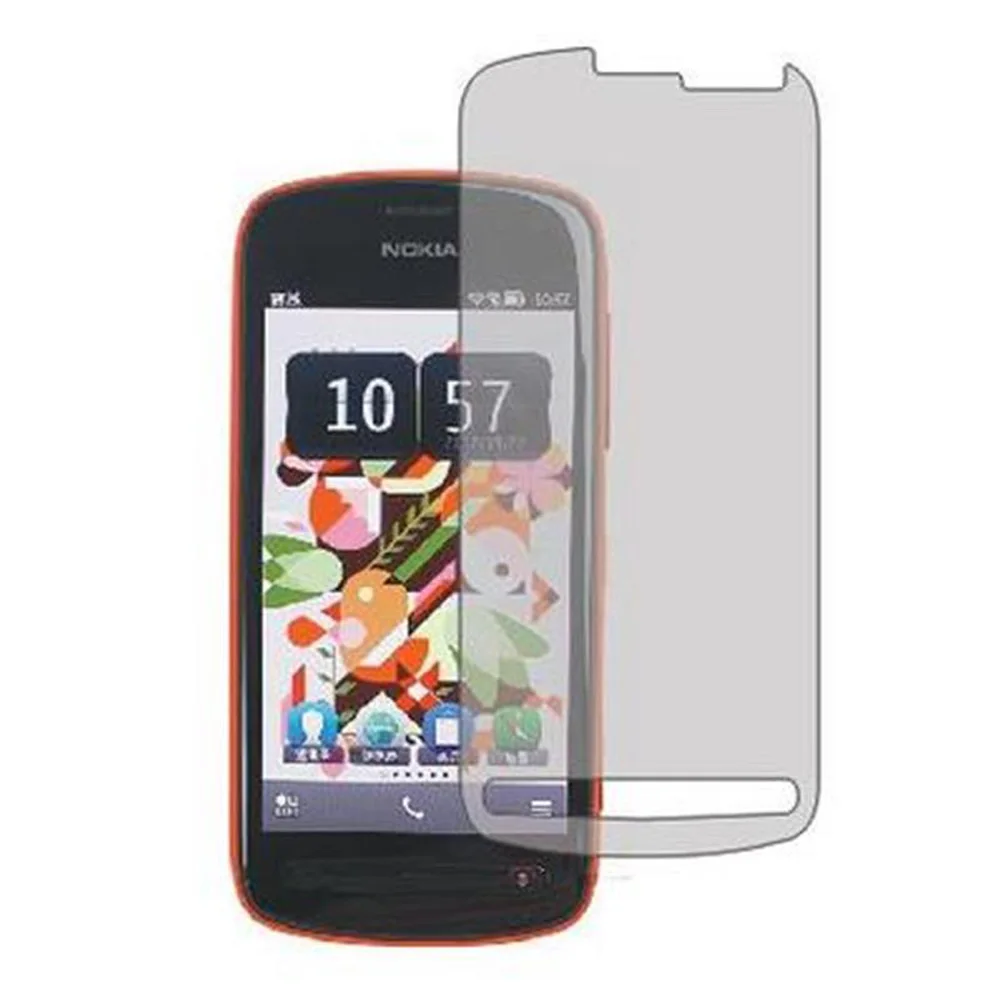 2pcs/lot Scratch-Proof Normal HD Soft Plastic Screen Protector Film for Nokia 808 (Not Glass)