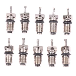 Núcleo de válvula para aire acondicionado de coche, Kit de reparación de agujas, resistente al calor, accesorios para vehículos, 10 piezas AC R134A