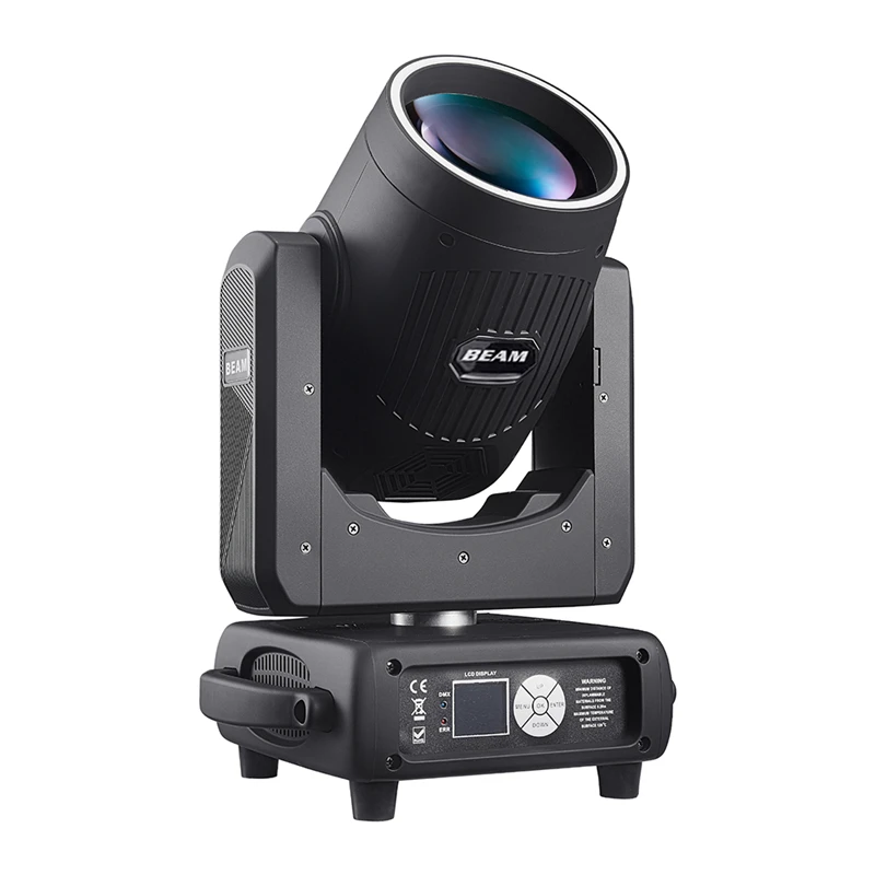 NEW Sharp Beam Moving head light & LED Halo Effect 295W beam light Bar dj disco Nightclub wedding party DMX512 light Event Show
