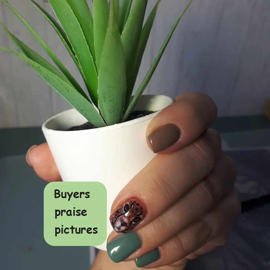 Arte Clavo เจลเล็บสีเขียว Vernis Primer Gel LED Vernis กึ่งถาวร UV เจลเล็บ Art 15ml Soak Off Base Top Coat