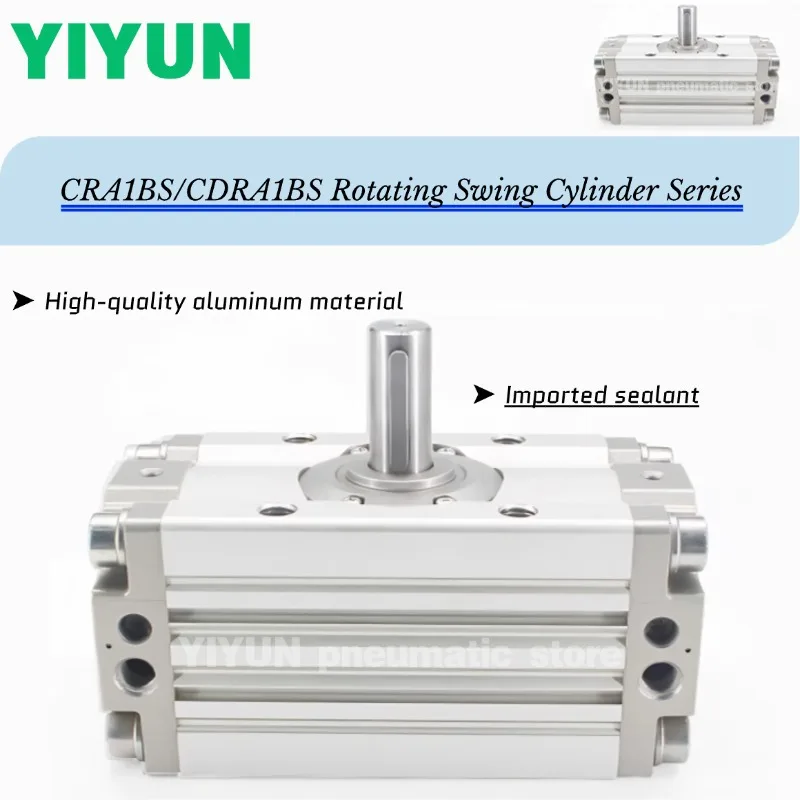 

CDRA1BS30-90,180, CDRA1BS50-90,180, CDRA1BS63, CDRA1BS80, CDRA1BS100-90,180,90C, 180C, 360C YIYUN, Цилиндр поворота, Магнитный, CDRA1BS