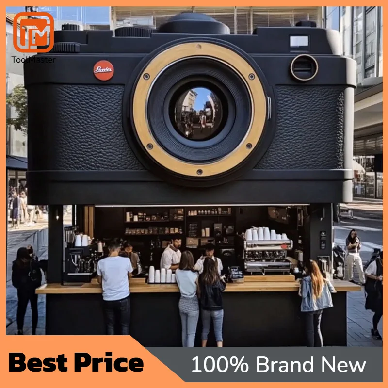 【New Design】Giant Camera Shaped Food Truck, Ins Style Milk Tea Kiosk For Night Market Photo Check-in