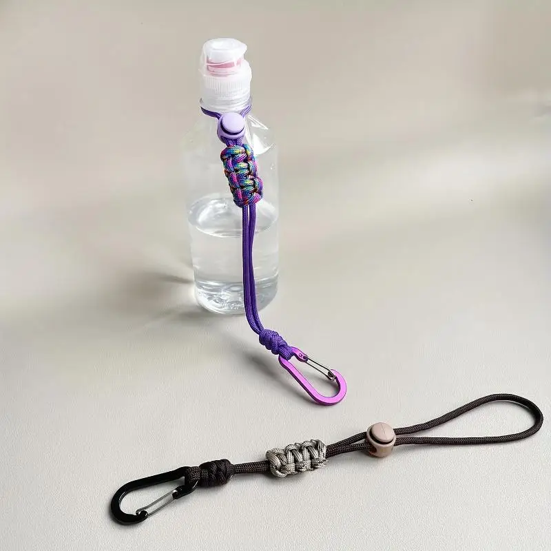 Tragbare Wasserflaschen-Schlüsselkette für Rucksack, Schlüssel, Reisen, Bergsteigen, unverzichtbare Wasserflaschen-Schnalle, Schlüsselanhänger. – Detail 2