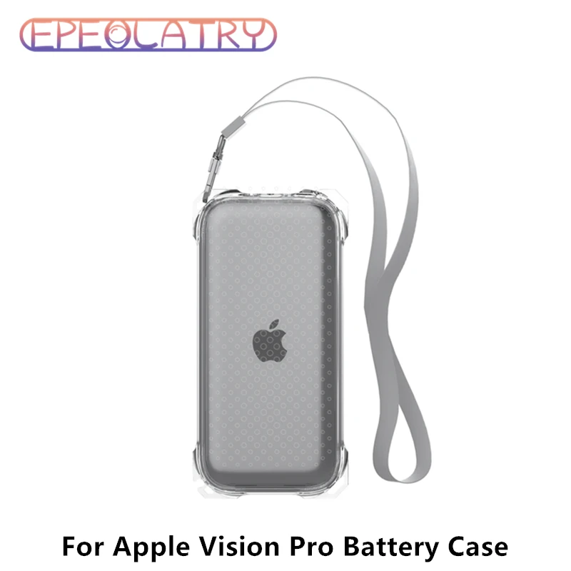 Epeolatry for Vision Pro Battery Protective Case for Apple Vision Pro Battery Charging Storage Anti-Scratch Silicone Cover