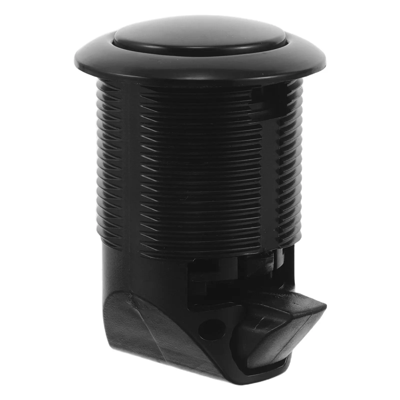 Rv Push Button Cabinet Latch Black Cylindrical Knob Lock for Yacht Camper Motorhome Wardrobe Drawer Marine Boat Hatch Silent