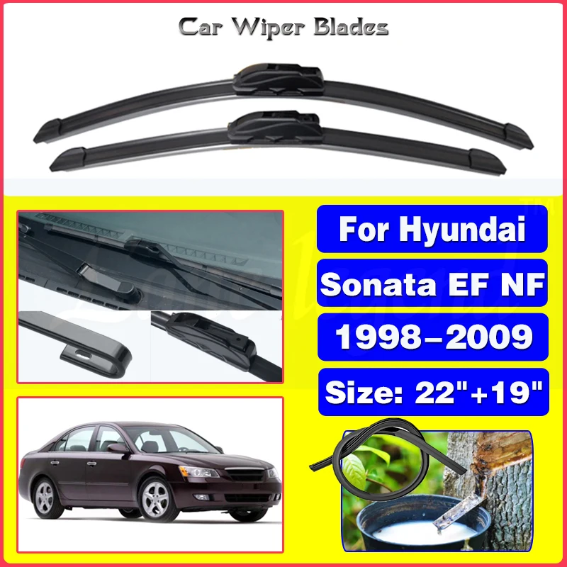 For Hyundai Sonata EF NF 1998 1999 2000 2001 2002 2003 2004 2005 2006 2007 2008 2009 Accessories Windscreen Wiper Blade for Car