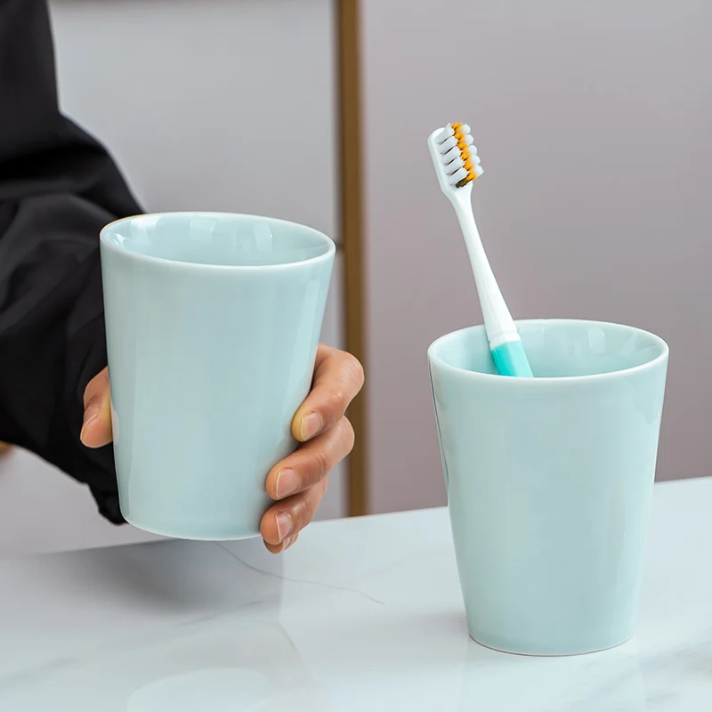 Large Size Ceramic Beer Mug Coffee Cup Commercial Use Casserole Dish Home Use Big Capacity Water Coke Tea Juice Rinse Cup - view 3