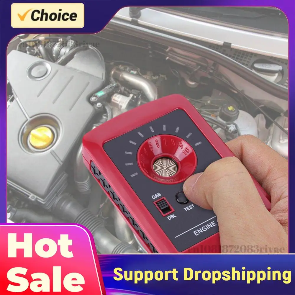 LED Digital Gas Diesel Fluid Analyzer Automobile Car Oil Quality Tester Engine Oil Quality Detector Automotive Engine Diagnosis