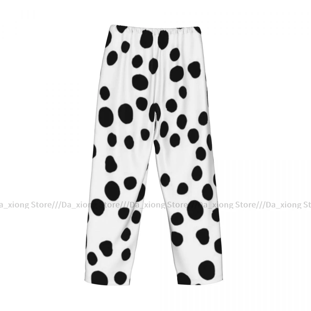 Calças masculinas de pijama com bolinhas, calças masculinas Sleep Bottoms, calças masculinas Lounge