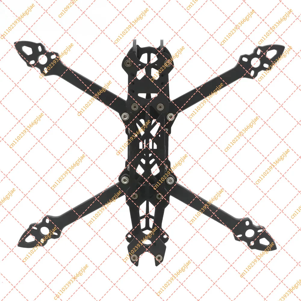 7-Inch 295mm Quadcopter Frame 3K Carbon Fiber 5mm Arm for FPV Freestyle Racing Drone