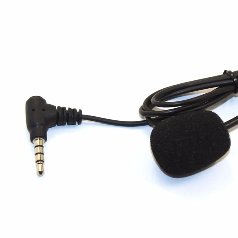 Original Motorcycle Helme Interphone 3.5mm Jack Headset Microphone Mic for EJEAS Vnetphone V6C/V4C Football Referee Intercom