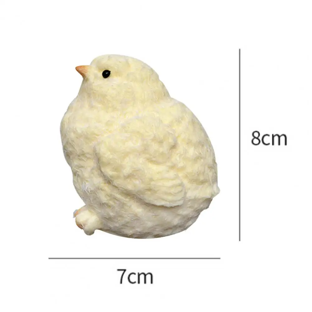 Chick Squeeze Toy Slow Rebound Soft TPR Stress Anxiety Relief Portable Adults Yellow Chicken Animal Squishes Sensory Fidget Toy