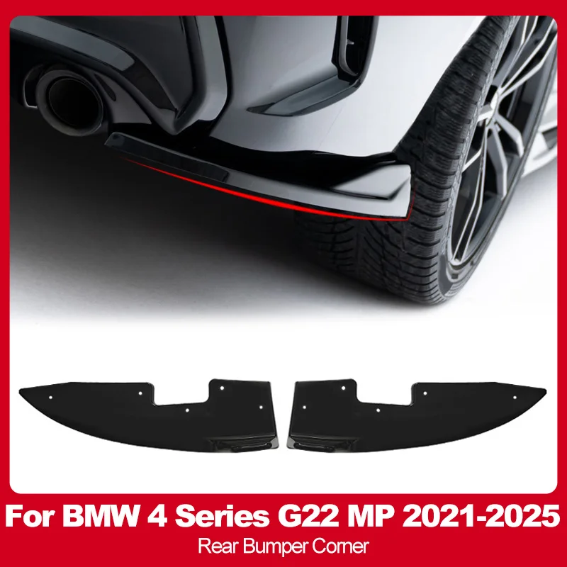 

2 шт. для BMW 4 серии, 2-дверный G22 MP Style 2021-2025, задний боковой бампер, спойлер, автозапчасти, комплект кузова