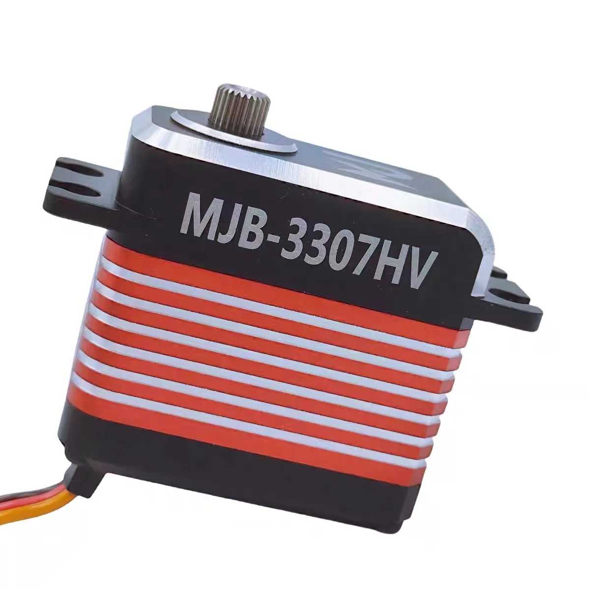 Diseño de salida de cable inferior Servo MJB-3307HV 8.4V 35kgf.cm 0.07sec/60 °   Servo digital sin escobillas para drones, automóviles y roborts RC
