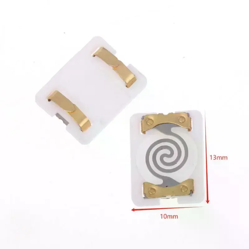 Paquete de 10 accesorios de cabezal de encendido con chip de núcleo cerámico resistente al cable calefactor recargable