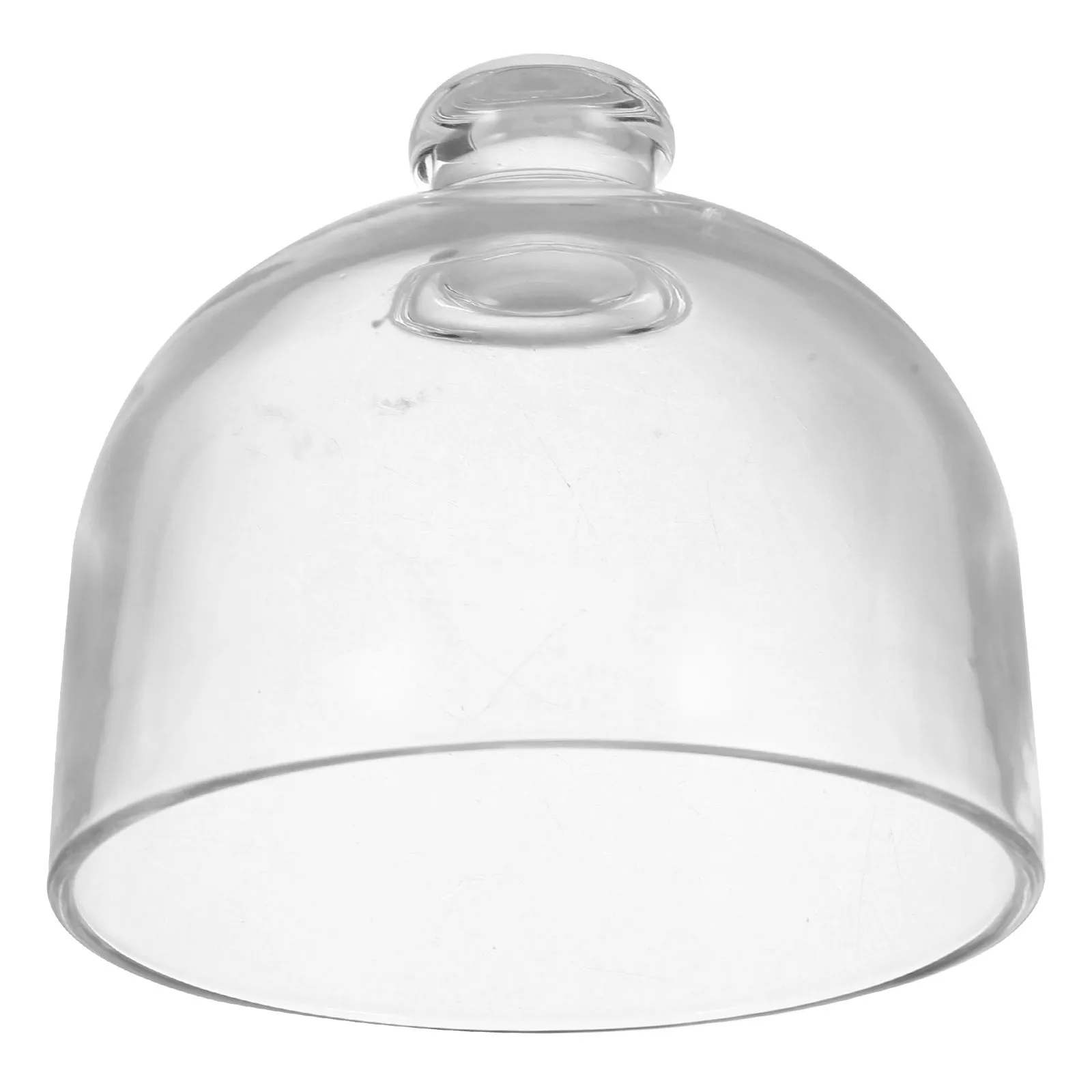 

Clear Glass Cake Dome Cover Round Food Stand Lid Pastry Display Cloche Cake Cover Lid Dessert Plate Display Serving Platter