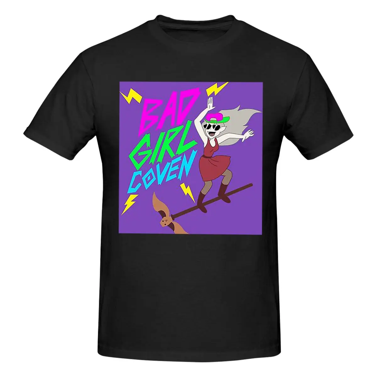 سيئة فتاة كوفن البومة البيت الرجال تي شيرت مضحك المتضخم تي شيرت الرجال طاقم الرقبة القطن تيز قصيرة الصيف الذكور