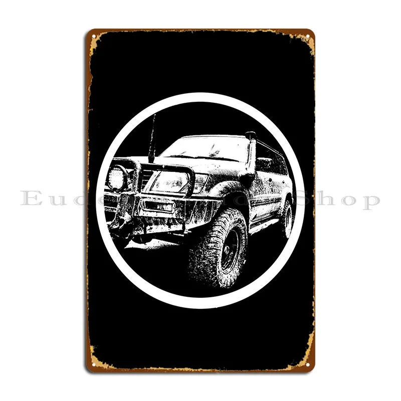 Gu Patrol Stance Metal Plaque Wall Decor Wall Cave Wall Decor Cinema Custom Tin Sign Poster