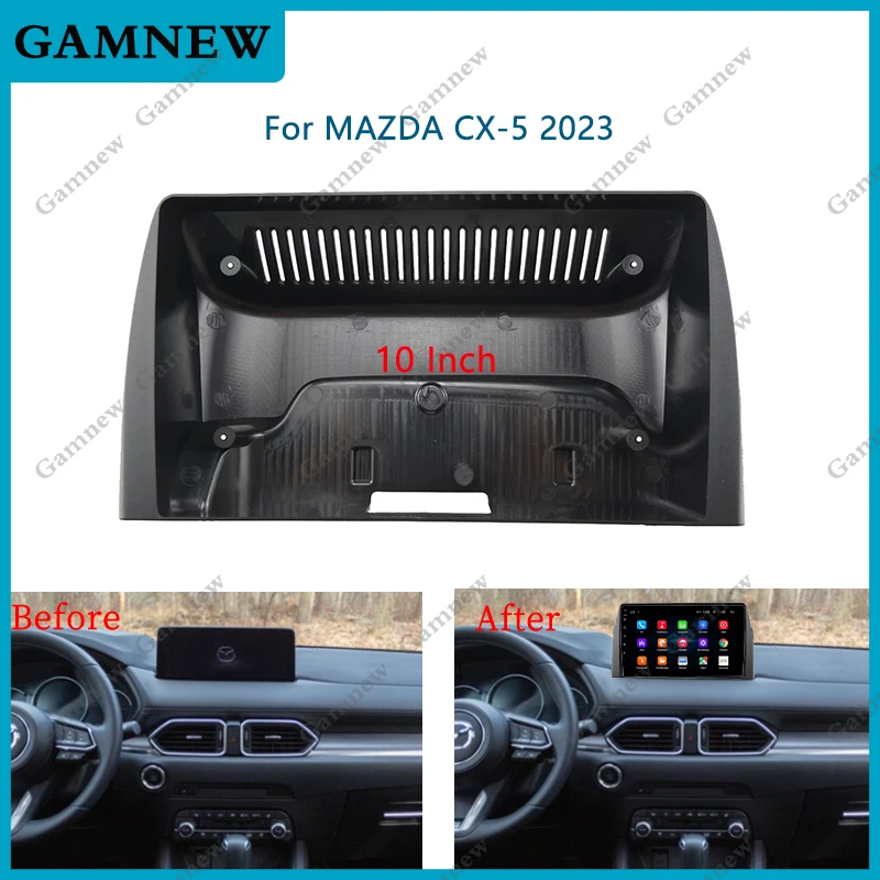 

10 Inch Car Frame Fascia Adapter Android Radio Dash Fitting Panel Kit For Mazda CX-5 CX5 2023