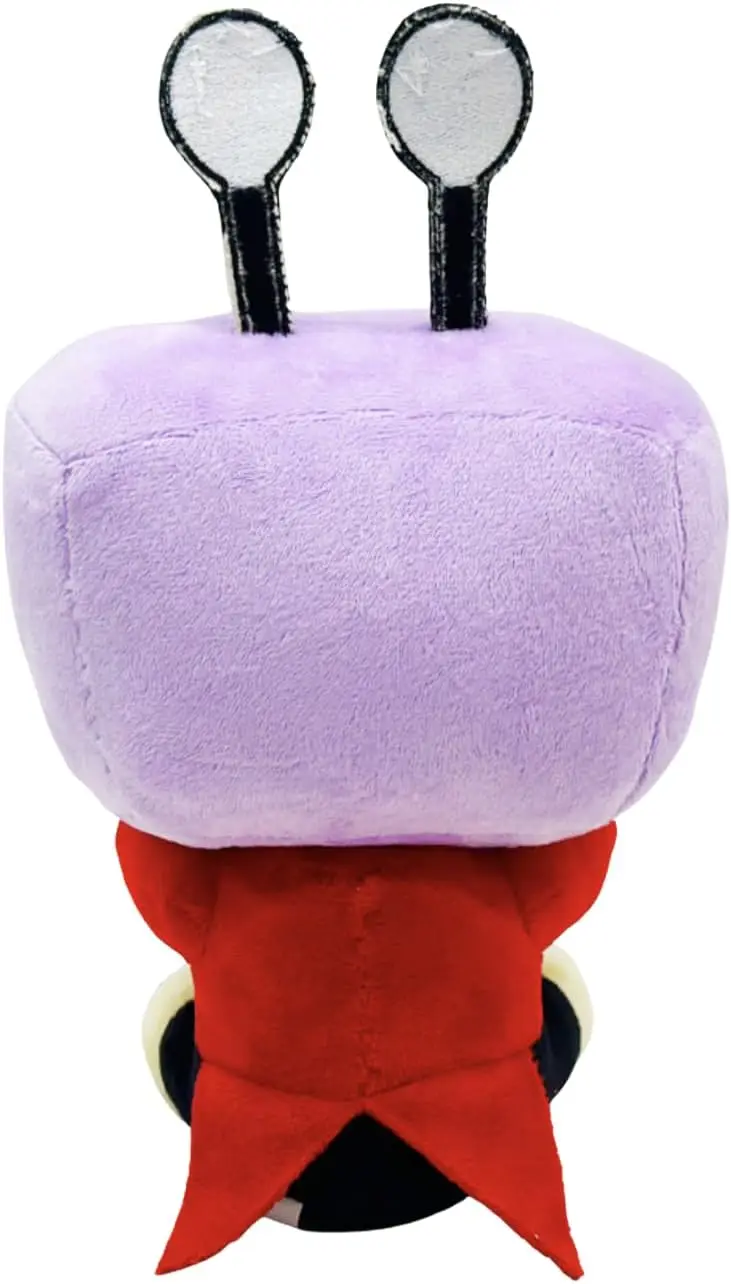 Deltarune knuffel, gevulde pop zachte pluche figuur, collectible game room decor, paars rood geel pluche, cadeau voor gamers en fans