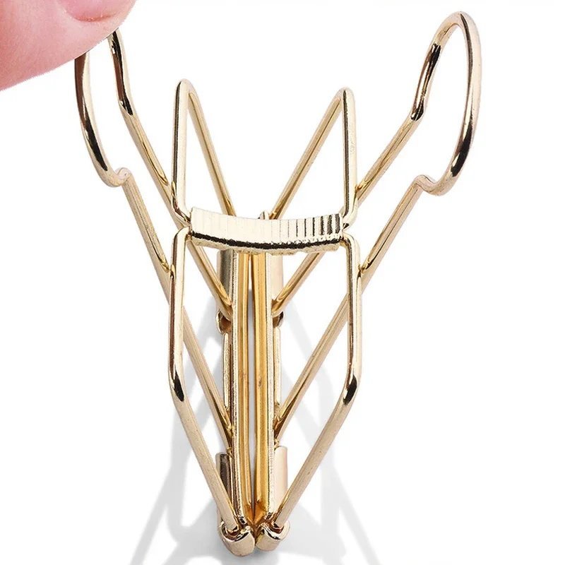 Cute Kawaii Colorful Metal Paper Clips Binder Clip for Photo Message Ticket File Office School Supplies Clips Stationery