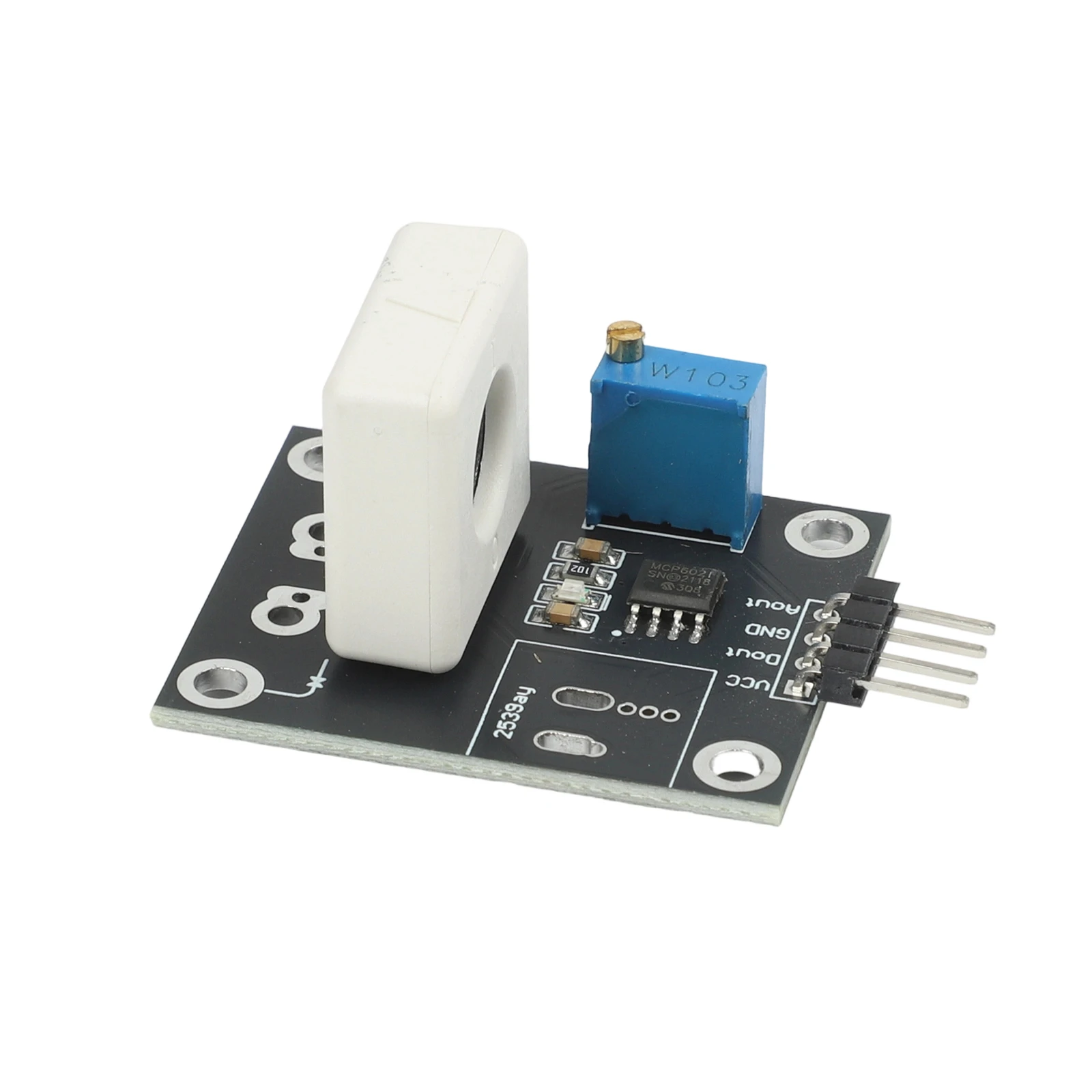 Hall Effect Current Sensor Module WCS1800 DC35A for Electrical Monitoring with Low Voltage 5V Operation and Precise Measurement