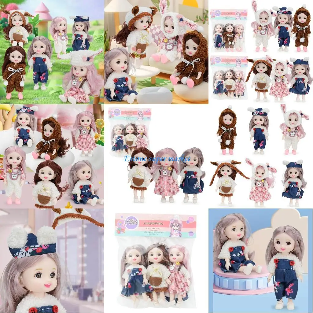 

090B Коллекция кукол принцессы Child Imagination для кукольных домиков с подвижными суставами тела