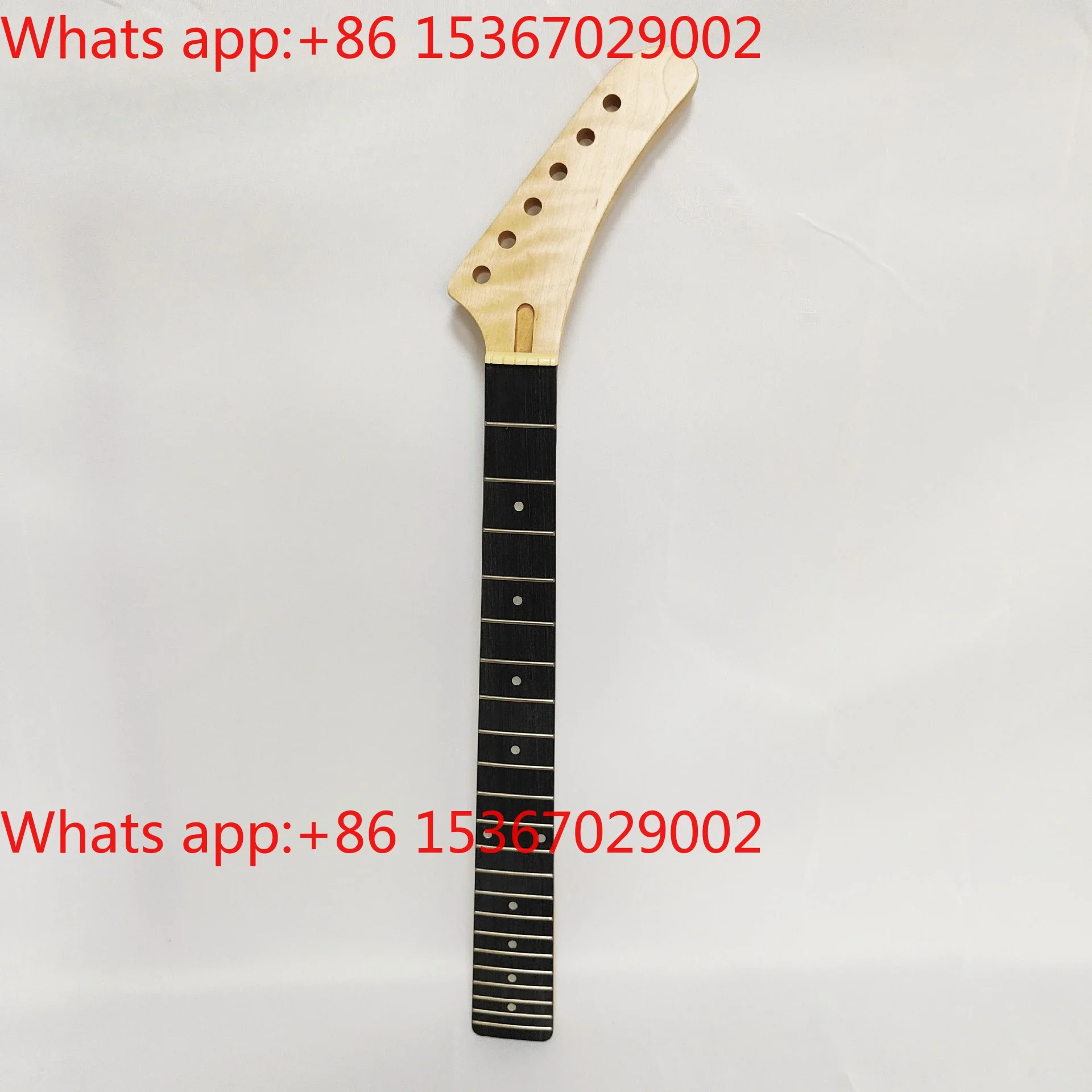 T-shaped banana head 6-string 22-fret rosewood fretboard Canadian maple matte electric guitar with back midline neck