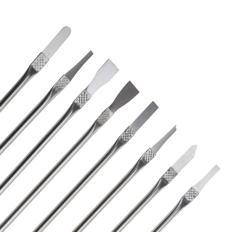 8Pcs/Set Professional Instrument Repair Tools Computer Screen Opening Pry Set Disassemble for Crowbar 96BA