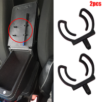2x Car Glove Box Organizer Lock Pencil Tray Clips Rivets For VW Passat B1 B2 B3 B4 B5 B6 B7 B8 1973 1974 1975 1976 - 2024 Black