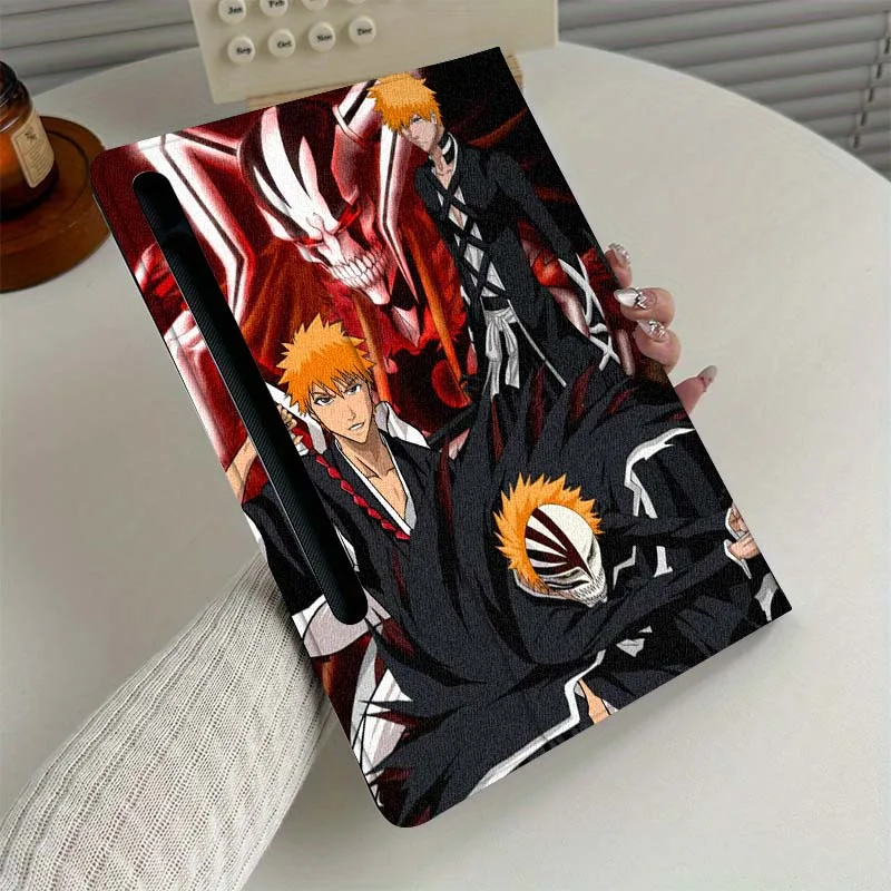 

Чехол для планшета Bleach Anime Art Pattern для Samsung Galaxy Tab S7 S8 S9 S10 FE Plus Lite 11, 12,4 13,1 дюйма