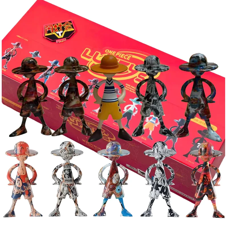 Genuine ONE PIECE Monkey D. Luffy random one pvc adventure memory Collector ornament  Anime Figure Model toy gift in stock