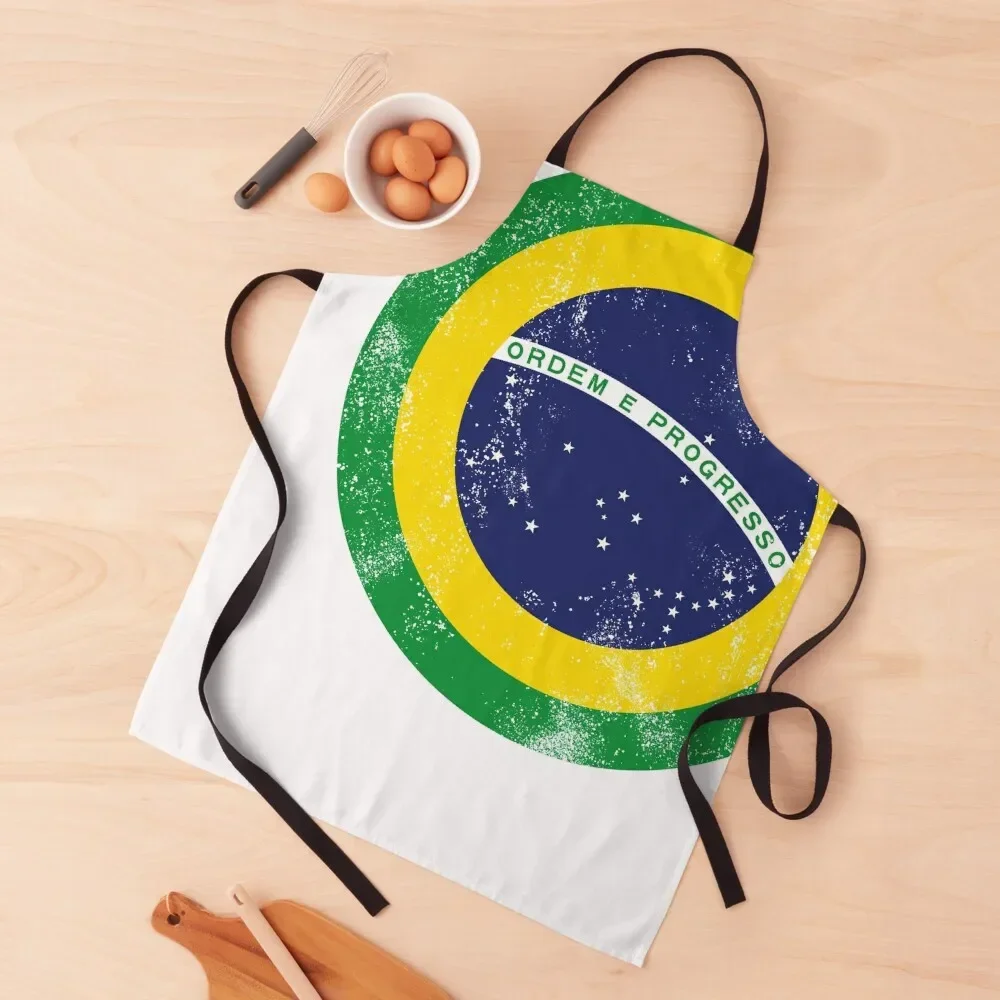 BRAZIL SIGN, SYMBOL Graphic 2020, Brasil, Brasileiro Apron Woman Kitchens chef costume Womens Dresses Apron