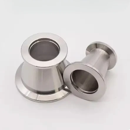 Conical Tri Clamp Reducer Adapter vakum Reducer Flange Pipe Fitting Console Reducer Joint Adapter Stainless Steel