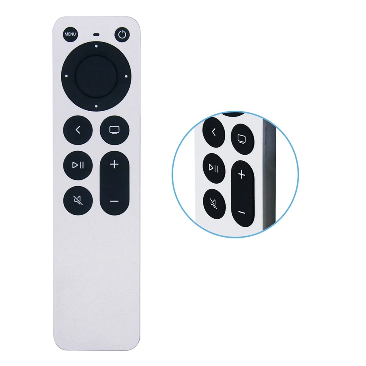 XTECH  For APPLE TV 4K Remote Control Universal Replace Remote Control High Compatibility Long Range, Ergonomic Design