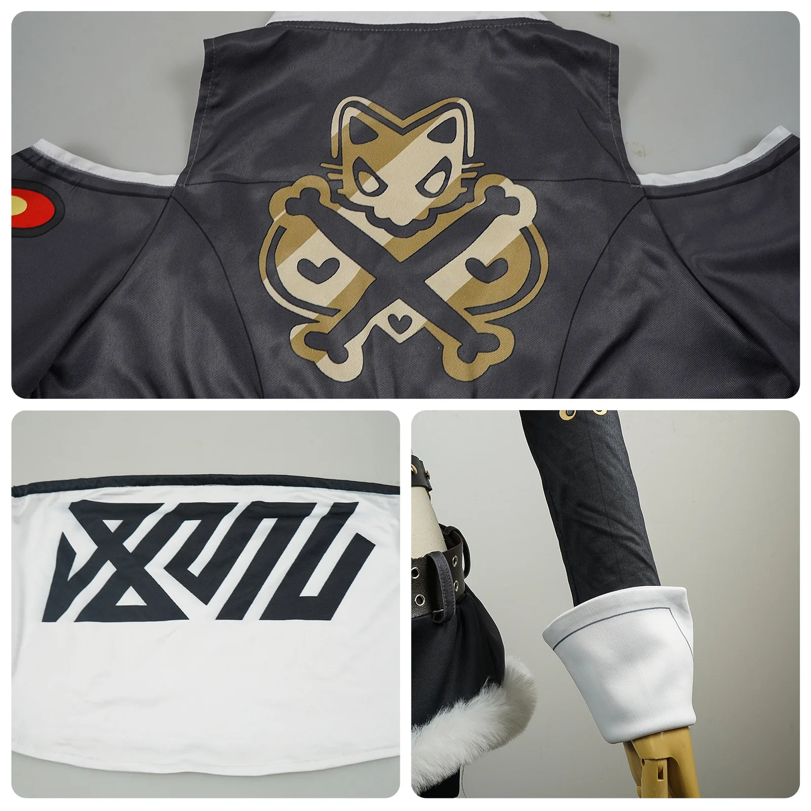 لعبة Zenless منطقة صفر نيكول ديمارا تأثيري حلي Cunning Hares حفلة تنكرية معطف السراويل أنبوب القمم امرأة مثير كرنفال البدلة