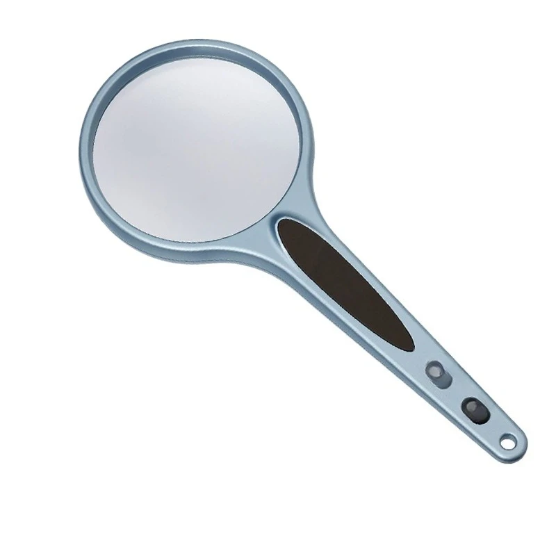 

Handheld elderly reading high definition magnifying glass aspherical tape coating lightweight