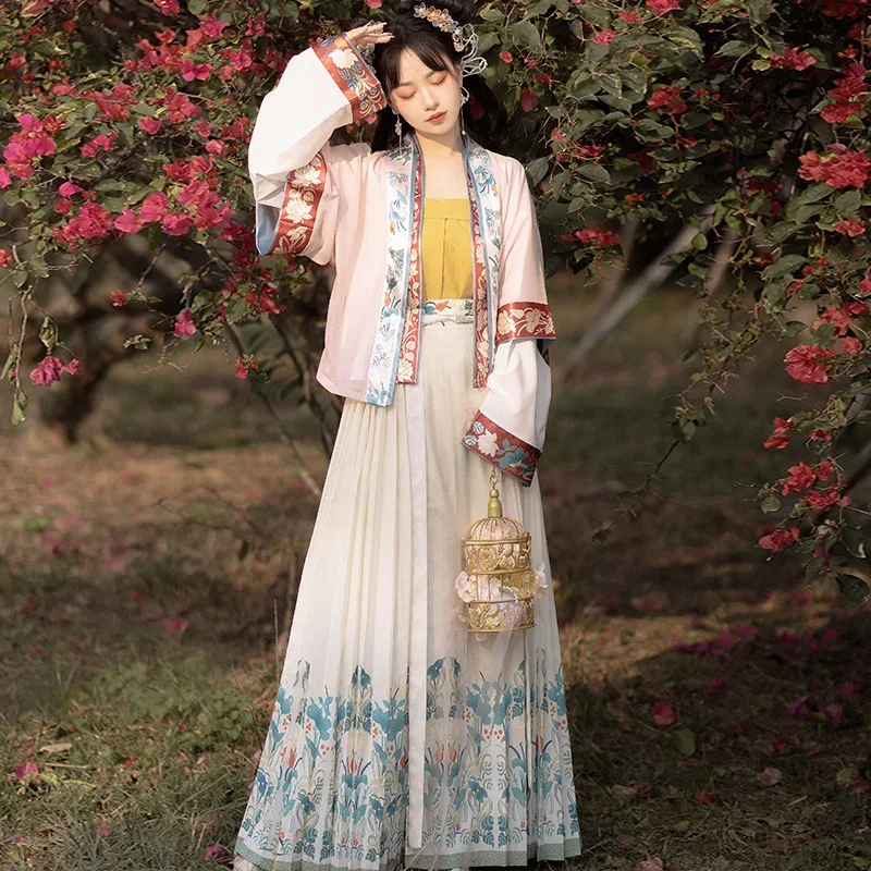 Chinese Style Traditional Hanfu Cosplay Costume Princess Dresses Improved Fairy Elegant Beautiful Girl Asian Retro Fashion