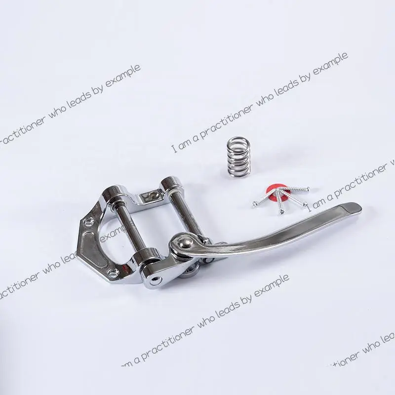 Zinc alloy electric guitar small rocker handle single wholesale guitar accessories guitar clip handle pull string plate