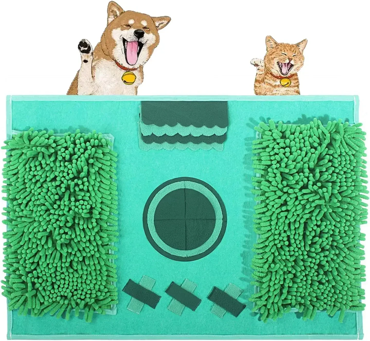 Snuffle Mat for Dogs, Cats and Rabbits ，15.75