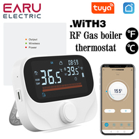 Tuya WiFi Smart Home Wireless Thermostat RF Battery Gas Boiler Water Heating Digital Temperature Controller Alexa Google Home