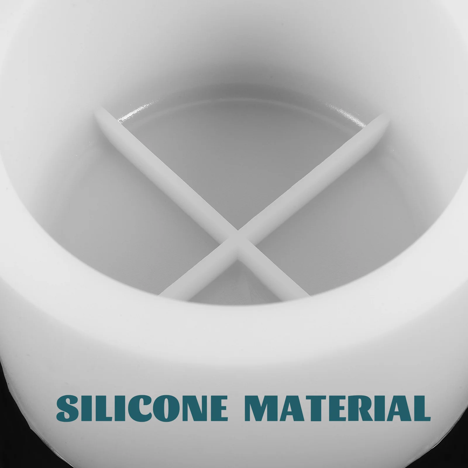 1pc Silicone Flowerpot Mold Flexible Reusable Epoxy Resin Craft Diy Succulent Plant Pot Casting Mould For Bonsai Storage Making