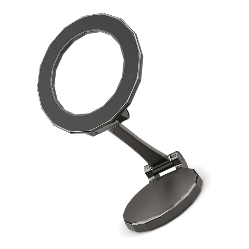 360 Grad drehbarer Autotelefonhalter für Telefon 17 16, faltbarer Magnethalter X3UB – Detail 1