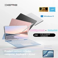 2025 NEW Dere Win Pad 11.1 inches 2K screen, touch tablet, Intel N5095 laptop 2-in-1 Windows system, portable and thin laptop